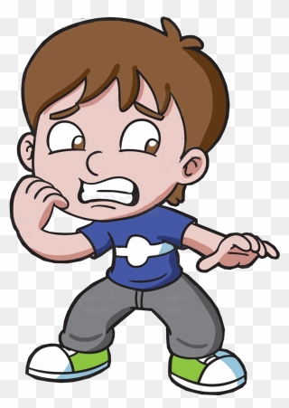 Scared Boy - Transparent Scared Clipart - Png Download