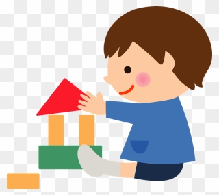 Kindergartener Child Boy Clipart - Toddler Play Cartoon Png Transparent Png