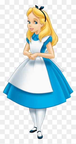 Word Dress Alice If I Had A World Clipart Svg Royalty - Alice In Wonderland Clip Art - Png Download