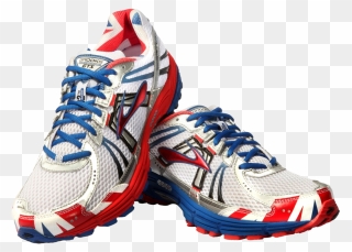 Download Track Shoe Png - Pair Of Running Shoes Clipart