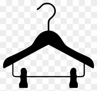 Clothes Hanger - Hanger For Clothes Clipart - Png Download