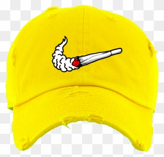 Pg Dad Hat Swoosh Yellow Dad Hat - Baseball Cap Clipart