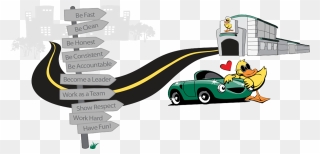 Clipart Car Wash Fundraiser Clip Art Black And White - Quick Quack Car Wash Inside - Png Download