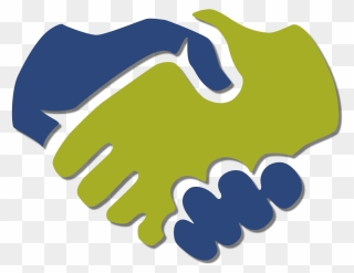 Support Hand Shake Clipart
