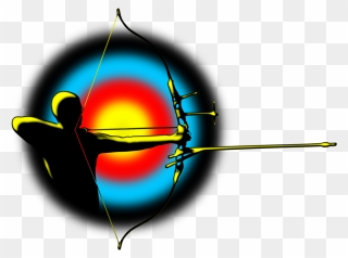 Target Archery,graphic Design,computer Wallpaper - Clip Art Archery Wallpaper Hd - Png Download
