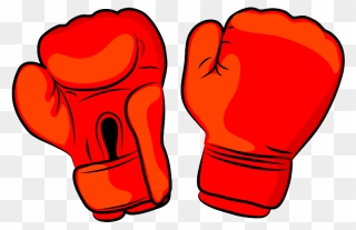 Gloves Clipart Boxing - Transparent Background Boxing Gloves Clipart - Png Download