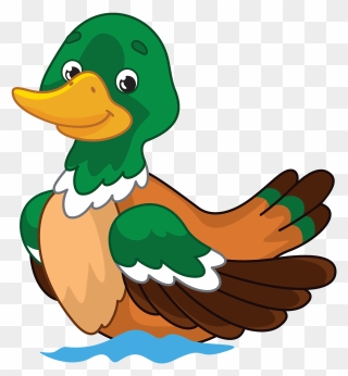 Mallard Duck Clipart - Duck Clipart - Png Download