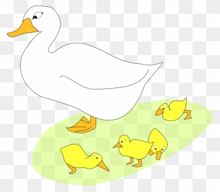 Goose Free To Use Clip Art - Goose And Gosling Clipart - Png Download