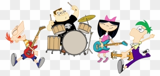 Thumb Image - Phineas And Ferb Drums Clipart