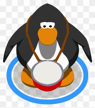 Drum Clipart Club Penguin - Pinguino De Club Penguin - Png Download