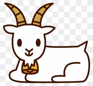 Goat Animal Clipart - Clip Art Of Goat - Png Download