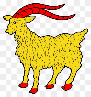 Yellow Goat Clipart