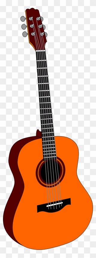 Ukulele Acoustic Guitar Classical Guitar Clip Art - Transparent Background Guitar Clipart - Png Download