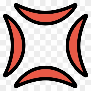 Anger Symbol Emoji Clipart - Fire Department Logo Zion - Png Download
