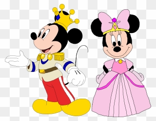 Mickey Mouse Clipart Royal - Mickey Princess - Png Download