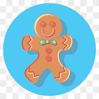 Transparent Snack Clip Art - Gingerbread Sign Clipart - Png Download