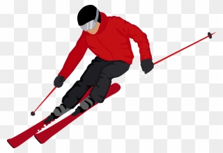 Skiing Clipart - Png Download