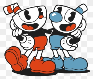Cuphead Don"t Deal With The Devil Available On Xbox - Cuphead And Mugman Png Clipart
