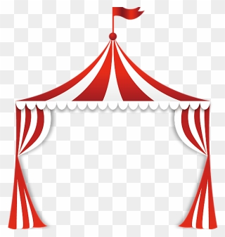 Clip Art Carnival Tent - Png Download