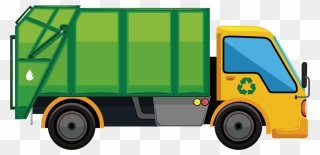 Truck Car Illustration - Garbage Truck Clipart Png Transparent Png