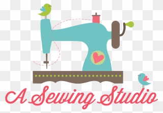 A Sewing Studio - Illustration Clipart
