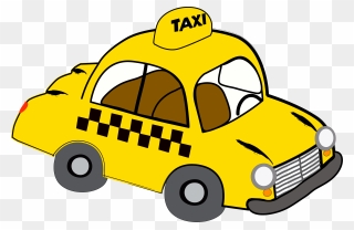 Transparent Carros Animados Png - Taxi Clip Art