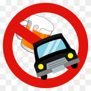 Drunk Driving Prohibited Clipart - Chesham - Png Download