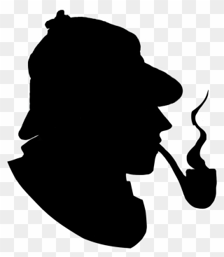 Sherlock Holmes Museum Detective Private Investigator - Talking Head Clipart - Png Download