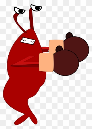 Mantis Shrimp With Boxing Gloves Clipart