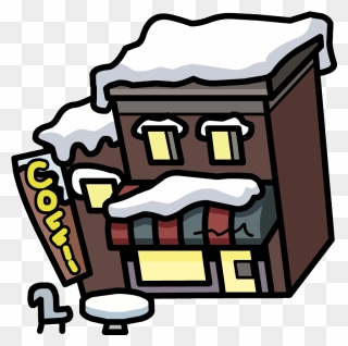 Map Coffeeshop - Old Club Penguin Cafe Clipart
