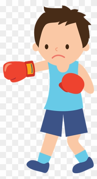 Male Boxer Boxing Clipart - Boxing - Png Download