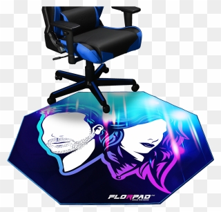 Gaming Chair Floor Pad Clipart , Png Download - Flor Pad Hyper Beast Transparent Png