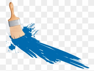 Paintbrush Clip Art - Paint Brush Png Transparent Png