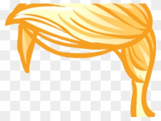 Transparent Hair Clip Art - Clipart Trump Hair Png
