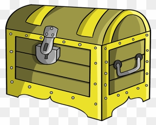 How To Draw Treasure Chest - Draw A Treasure Chest Clipart