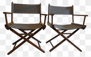Vintage Restored Directors Chairs - Director's Chair Clipart