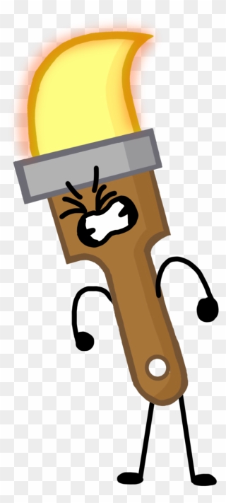 Paintbrush But In Bfb Style 2 By Sugar-creatorofsfdi - Inanimate Insanity And Bfb Clipart