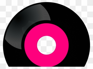 Pink Record Clip Art, Icon And Svg - Brixton - Png Download