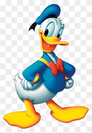 Duck Clipart Png - Duck From Mickey Mouse Transparent Png