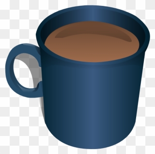 Hot Chocolate Mug Cartoon - Blue Mug Of Tea Clipart