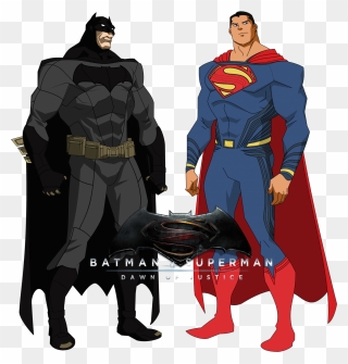 Clip Art Free Download Transparent Superman Batman - Batman And Superman Vector - Png Download