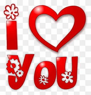 Free I Love You Clipart Free Clipart 1001freedownloads - Clip Art - Png Download