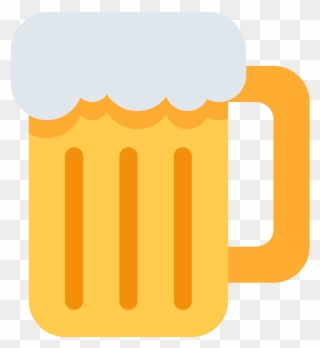 Beer Text Mug Line Clipart - Beer Icon Png Transparent