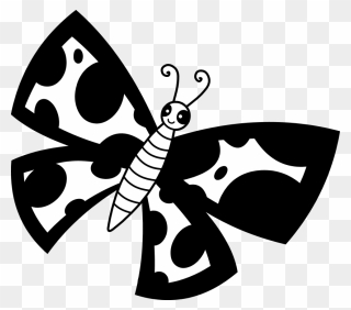 Clipart Of Flies Cartoon Black And White - Png Download