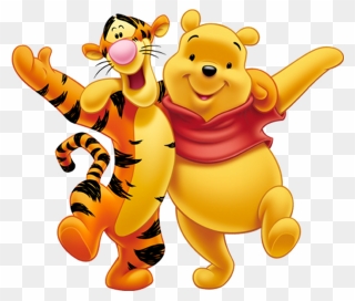 Friends Clipart Transparent 2 » Clipart Portal - Winnie The Pooh And Tigger - Png Download