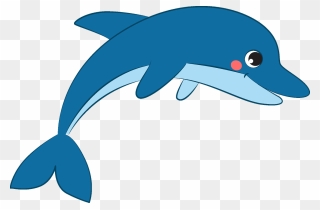 Free Download - Dolphin Clipart - Png Download