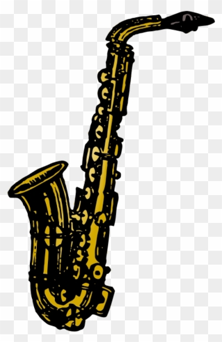 Basic Saxophone - Saxophone Clipart