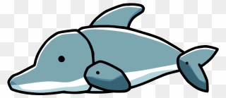 Scribblenauts Dolphin Clip Arts - Scribblenauts Dolphin - Png Download
