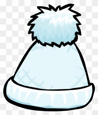 Snowy Pompom Toque - Pom Pom Hat Clipart - Png Download