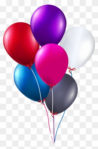 Balloon Clipart Balloon Bunch - Balloons Transparent Png
